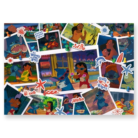Puzzle 1000 el Lilo i Stitch Słodkie wspomnienia 10882