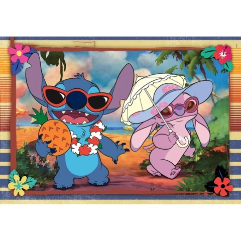 Stitch Andzia Angel Stich Puzzle Clementoni 2 X 60 2x60 EL 24822