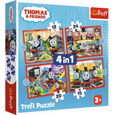 TOMEK I PRZYJACIELE Odjazdowy Tomek Trefl Puzzle 71 EL 34619