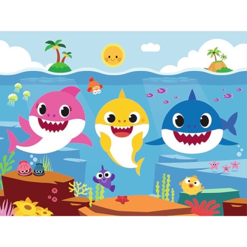 BABY SHARK mały rekinTrefl Puzzle 30 EL 18284