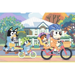 BLUEY PIESEK wesoły Blu Trefl Puzzle 60 EL 17384