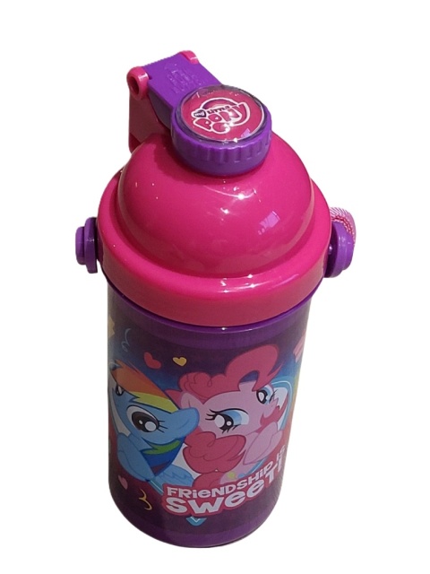 Bidon kubek ze słomką i ustnikiem MY LITTLE PONY pasek 500 ML