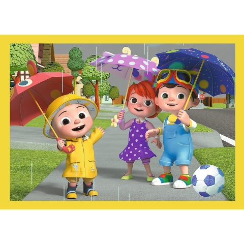 Cocomelon Poznaj bohaterów 12+15+20+24 el 4W1 Trefl Puzzle 34647