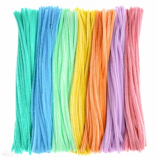 DRUCIKI KREATYWNE 30CM MACARON pastelowe, 300 SZT.