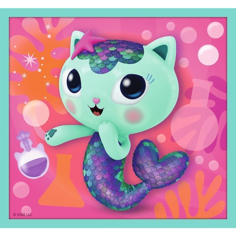 KOCI DOMEK GABI 10W1 Trefl Puzzle 329 EL 96003