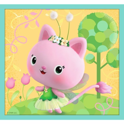 KOCI DOMEK GABI 10W1 Trefl Puzzle 329 EL 96003