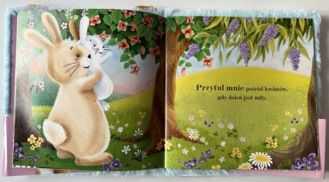 Książka dla dzieci CZYTANKA PRZYTULANKA PRZYTUL MNIE KRÓLICZKU KSIĄŻKA SENSORYCZNA