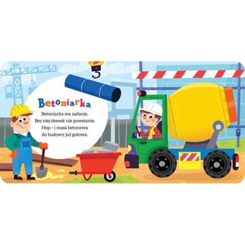 Książka dla dzieci Baw się i dotknij. Pojazdy. Książeczka sensoryczna