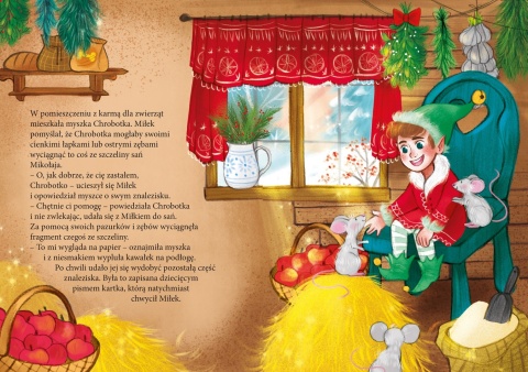 Książka dla dzieci NAJMNIEJSZY POMOCNIK MIKOŁAJA opowiadanie o elfie
