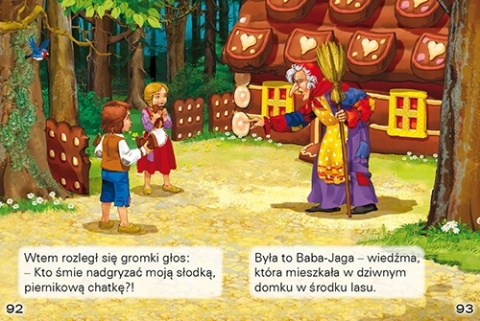 Książka dla dzieci JAŚ I MAŁGOSIA bajki opowiadanie duża czcionka