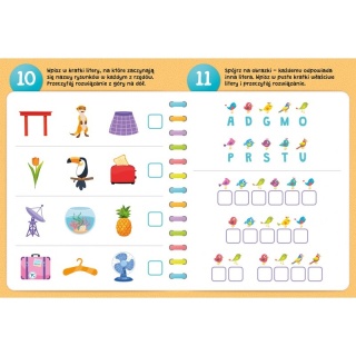 Książka dla dzieci Łamigłówki 5-latka. krzyżówki obrazkowe labirynty zadania