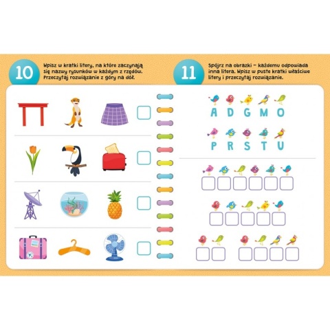 Książka dla dzieci Łamigłówki 5-latka. krzyżówki obrazkowe labirynty zadania