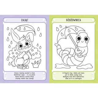 Książka dla dzieci Kolorowanka logopedyczna i wierszyki na języki malowanka