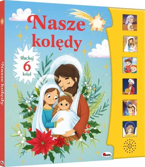 Książka dla dzieci MAGICZNE ŚWIĘTA Nasze Kolędy Książka dźwiękowa