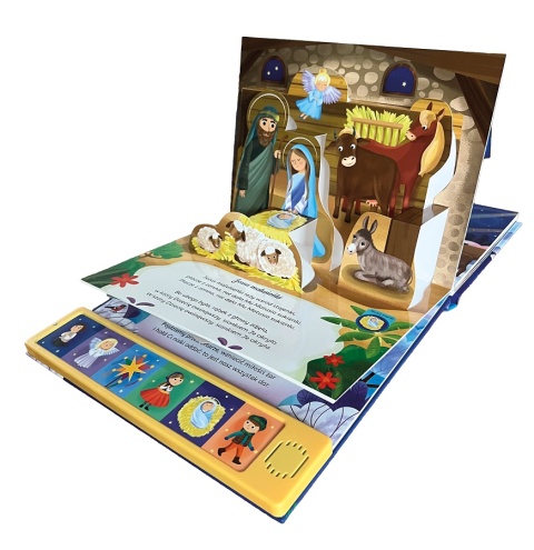 Słucham Kolęd dzisiaj w Betlejem Książka dźwiękowa z Kolędami 3D