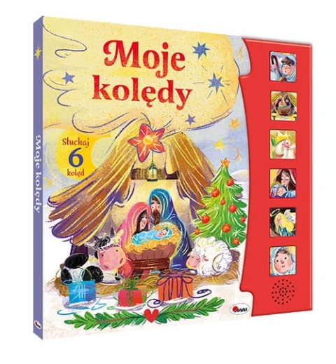 Książka dla dzieci MAGICZNE ŚWIĘTA Moje Kolędy Książka dźwiękowa