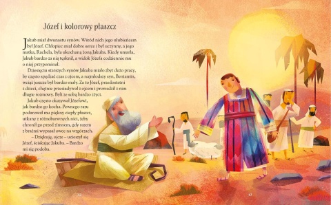 Książka dla dzieci Opowieści biblijne ilustrowane opowiadania