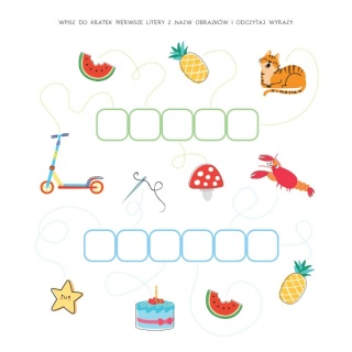 Uczę się pisać literki. Książka z rowkami. Wzory 3D. Zabawy grafomotoryczne, terapia ręki