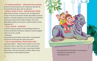 Książka dla dzieci Basia i tajemnice ogrodu ilustrowane opowiadania