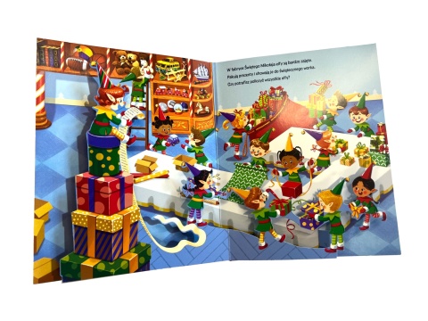Książka dla dzieci MAGICZNE ŚWIĘTA Scenki 3D Książeczka z ruchomymi elementami