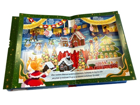 Książka dla dzieci MAGICZNE ŚWIĘTA Scenki 3D Książeczka z ruchomymi elementami