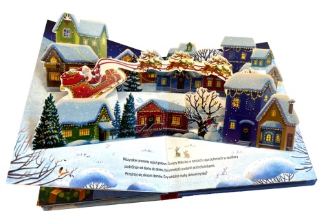 Książka dla dzieci MAGICZNE ŚWIĘTA Scenki 3D Książeczka z ruchomymi elementami
