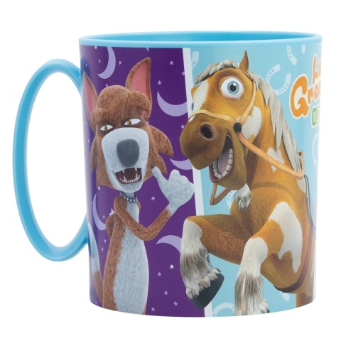 Kubek z uchem do mikrofali Farma Zenona zwierzęta 350 ml