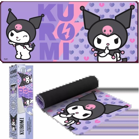 podkładka pod myszkę na biurko XXL 80x35 cm Kuromi