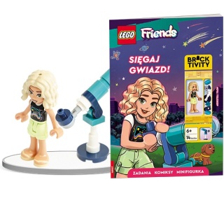 LEGO Friends. Sięgaj gwiazd zadania i komiksy dla dzieci