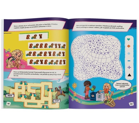 LEGO Friends. Sięgaj gwiazd zadania i komiksy dla dzieci