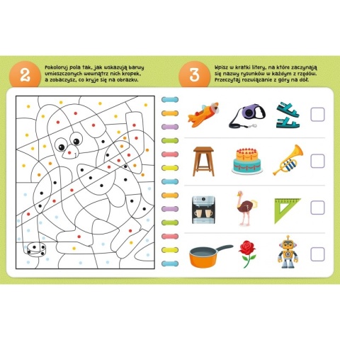 Łamigłówki 5-latka. Do nauki do zabawy krzyzówki labirynty rebusy