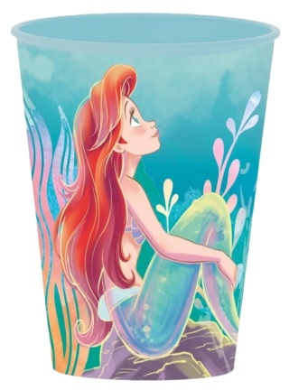 MAŁA SYRENKA Arielka kubek kubeczek szklanka 260ML