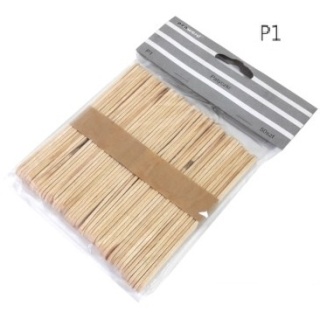 Patyczki drewniane naturalne 0,9x11,4 cm P1 50 szt Penword