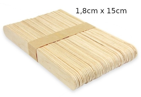 Patyczki drewniane naturalne 1,8x15 cm P3 50 szt Penword
