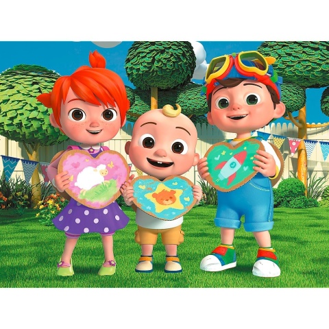Puzzle 30 el Cocomelon Bawmy się razem TREFL