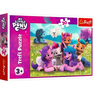 Puzzle 30 el MY LITTLE PONY kucyki TREFL 18299