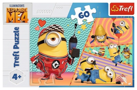 Puzzle 60 el TREFL Wesołe Minionki 17395