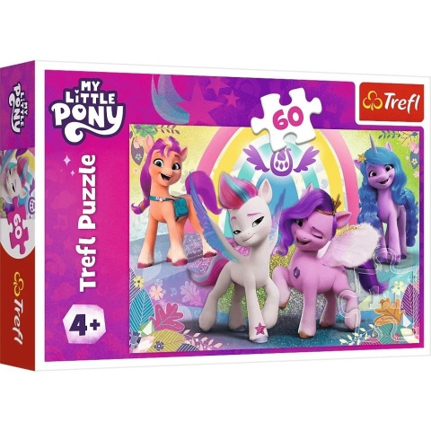 Puzzle 60 el TREFL W świecie przyjaźni My Little Pony 17390
