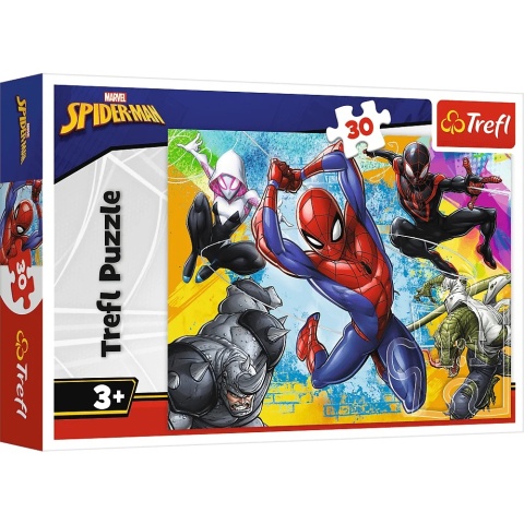 SPIDERMAN Kolory Spider-Man'aTrefl Puzzle 30 EL 18307