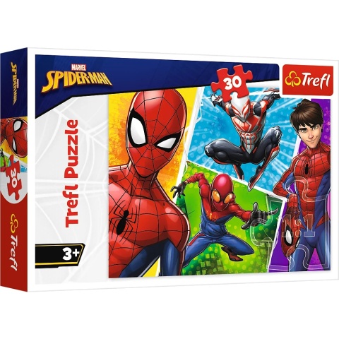 SPIDERMAN i Miguel Trefl Puzzle 30 EL 18242