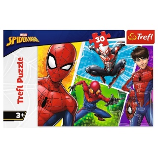 SPIDERMAN i Miguel Trefl Puzzle 30 EL 18242
