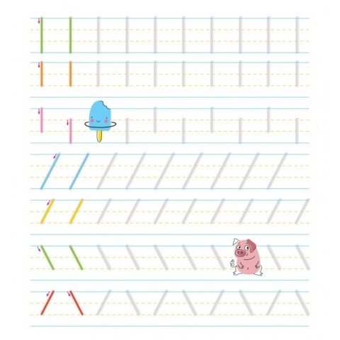 Uczę się pisać literki. Książka z rowkami. Wzory 3D. Zabawy grafomotoryczne, terapia ręki