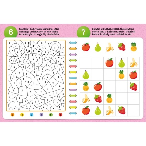 Łamigłówki 6-latka. Zbiór zadań dla bystrzaka krzyzówki labirynty rebusy