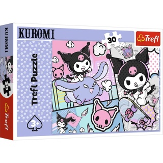 Zabawy z Kuromi Trefl Puzzle 30 EL 18325