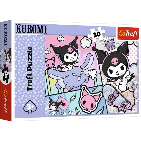 Zabawy z Kuromi Trefl Puzzle 30 EL 18325