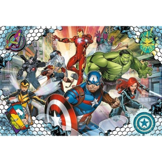 Avengers Hulk Thor Iron Man Puzzle TREFL 100 EL 16454