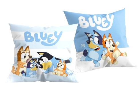 BLUEY poduszka jasiek DWUSTRONNA 40x40