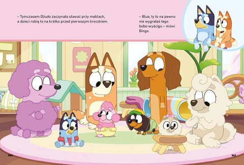Bajki 5 minut przed snem Bingo i Bluey Blue
