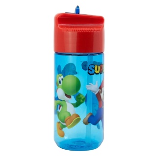 Bidon na wodę butelka z ustnikiem Super Mario tritan 430 ML