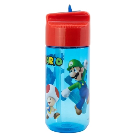 Bidon na wodę butelka z ustnikiem Super Mario tritan 430 ML